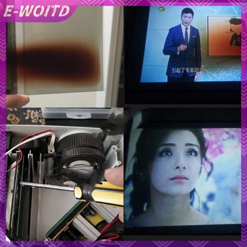 Kính phân cực cách nhiệt E-WOITD cho sửa chữa máy chiếu Led Lcd 4 Inch cho UC40 UC46 Rigal E-WOITD