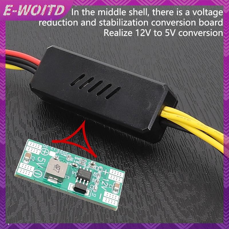 E-WOITD 8PIN / 6PIN Sang Sata Bộ Chuyển Đổi Nguồn Cứng Cáp Kết Nối 12V Đến 4Pin Molex HDD Dây Cấp Nguồn Điện E-WOITD