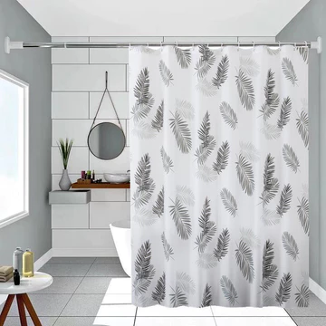 Rèm tắm phòng tắm chống thấm nước, chống mốc, rèm tắm vải, rèm tắm phòng tắm thông thường, bộ rèm tắm rèm ngăn không cần