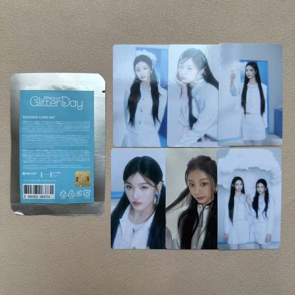 Illit 2025 ILLIT GLIT NGÀY TRONG SEOUL Photocard Thẻ giao dịch ngẫu nhiên