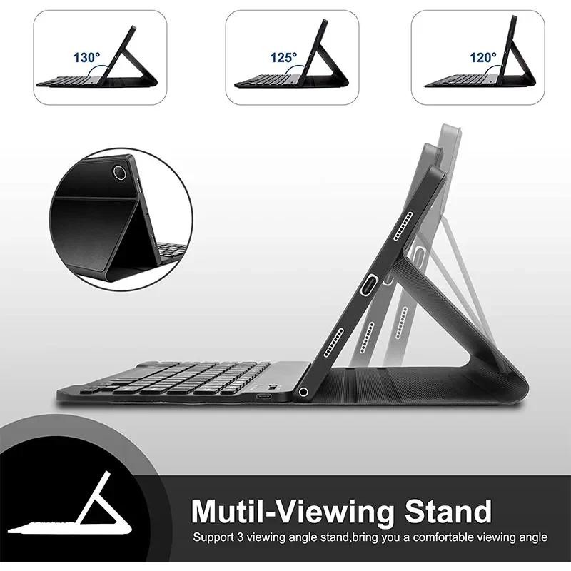 Vỏ Bàn Phím Cảm Ứng Cho Xiaoxin Pad Pro GT 11.1 inch Bàn Phím Bluetooth Không Dây Chuột Bao Cho Lenovo Pad Pro GT Phụ Kiện
