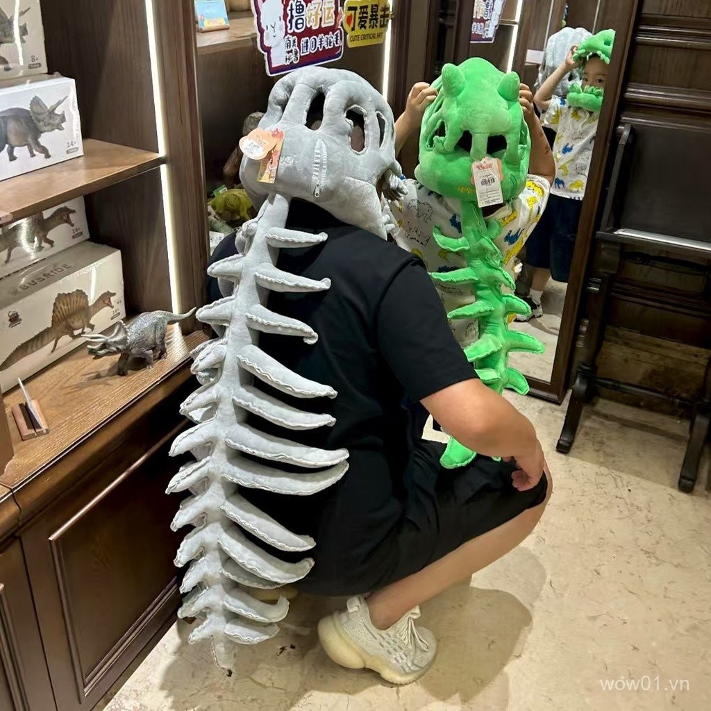 Mặt NạSkeleton Rồng ngộ nghĩnh cho người lớn và trẻ em - Trang phục đạo cụ hoặc quà tặng