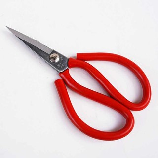 Kéo Cắt Gà Cán Đỏ Sắc Bén 23cm,Kéo Làm Bếp Đa Năng Cán Bọc Nhựa Đỏ