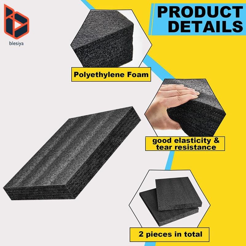 Hộp dụng cụ tấm xốp Polyethylene Tấm xốp Polyethylene Mật độ cao Khối xốp đóng gói có thể cắt được để đóng gói và thủ công
