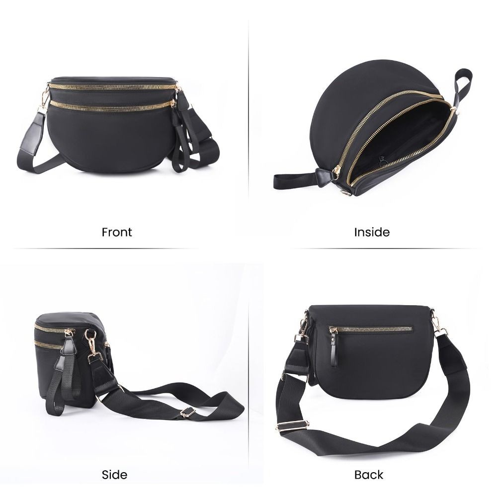 Túi đeo chéo TONFASHION, Túi Bum màu trơn nhẹ, Túi đeo chéo dây đeo có thể điều chỉnh hợp thời trang đầy màu sắc Mặc thường ngày