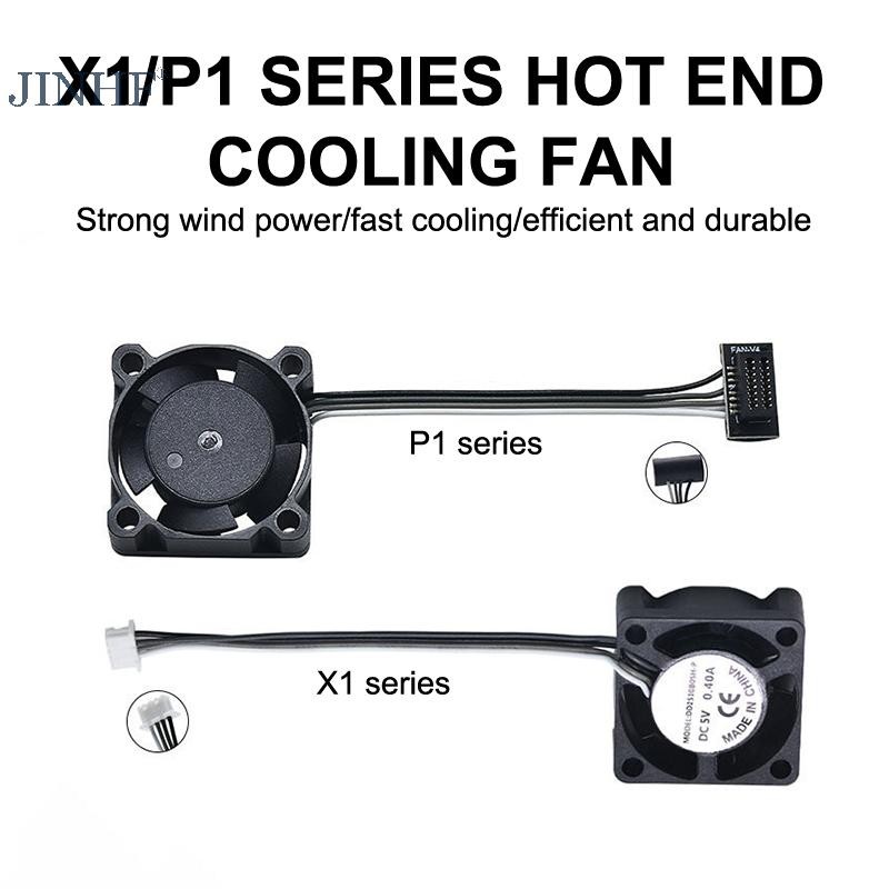 Quạt JINHF 2510 Cho Bambu Lab X1 / P1 Quạt Làm Mát Hotend Có Cáp Quạt Làm Mát Nhanh Cho Bambu X1C P1S P1P Phụ Kiện Máy In 3D HOT