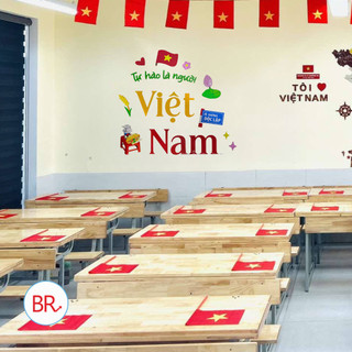 [2/9]Bộ Chữ Gỗ Trang Trí Tự Hào Là Người Việt Nam-Decor Quốc Khánh,Treo Nhà Cửa,Quán Cafe,Lớp Học,Sự Kiện Yêu Nước