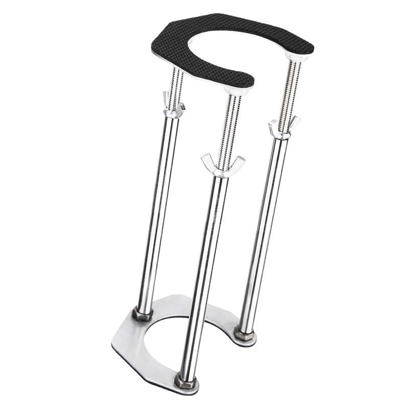 Bên dưới bồn chậu, giá đỡ inox cho chậu rửa nhà bếp/nhà vệ sinh, khung hỗ trợ chắc chắn