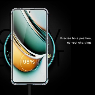 Vỏ Trong Suốt Cho Realme 11 Pro Plus 5G Silicon Mềm Chống Rơi TPU Bảo Vệ Ốp lưng Chống Sốc