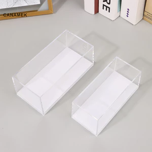 Canamek Tỉ Lệ 1: 24 Mô Hình Ô Tô Hộp Trưng Bày Trong Suốt Acrylic Chống Bụi Cứng Sưu Tập Hình Thu Nhỏ Bảo Vệ Đồ Chơi CSF