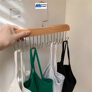 Móc phơi gỗ đa năng 8 nhánh, lý tưởng treo đồ lót, cà vạt, tiện lợi, gọn gàng tại MINH NHUNG.