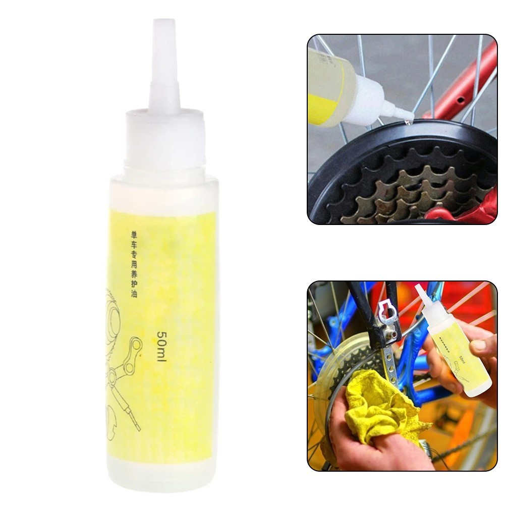 (Secl) 50ml Dây chuyền xe đạp Sửa chữa dầu bôi trơn đặc biệt bôi trơn