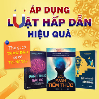 Sách Đánh Thức Não Bộ, Sức Mạnh Tiềm Thức, Bốn Tư Duy Dẫn Lối Bạn Tới Thành Công (Combo/lẻ tùy chọn)