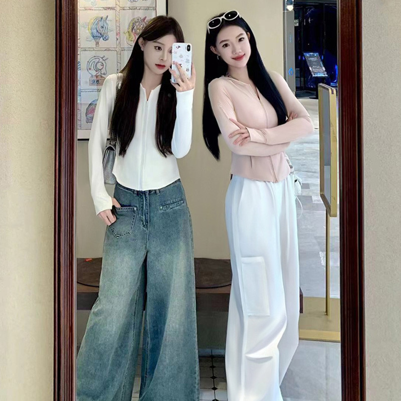 Ảnh CAMEL CROWN Ice Silk Chống Nắng Quần Áo Nữ Slim Fit Áo Khoác Nữ Thoáng Khí Chống Nắng Quần Áo 4