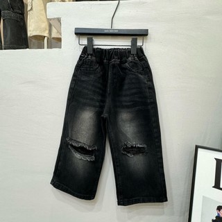 [DOUDOU KID] QJ07 Quần Jean Dài Trẻ Em,Từ 11-38kg Chất Jeans Mềm Chính Phẩm Cao Cấp
