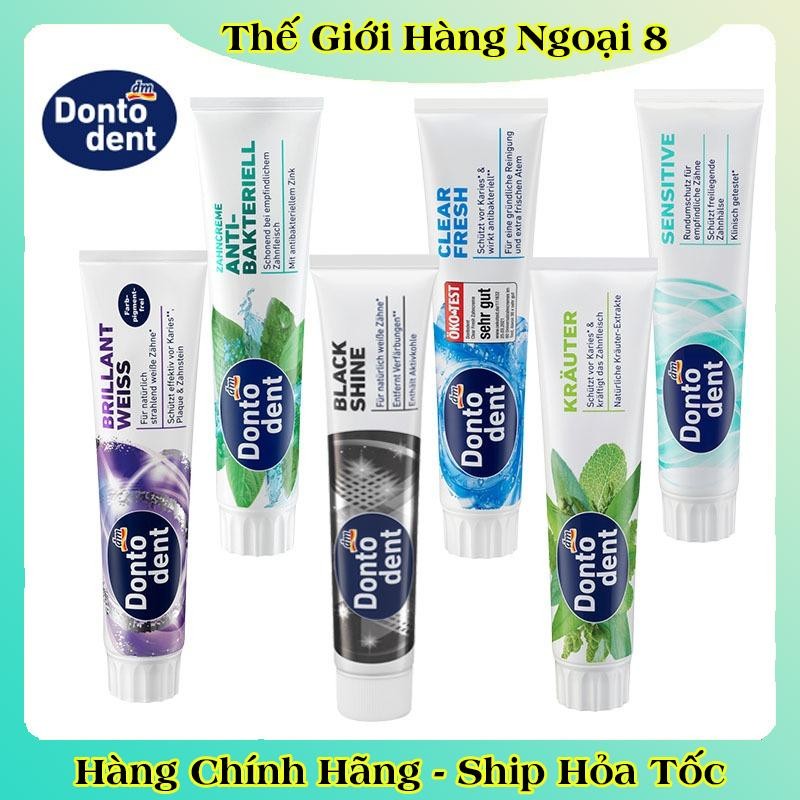 [DATE MỚI] Kem đánh răng DONTODENT Đức 125ML