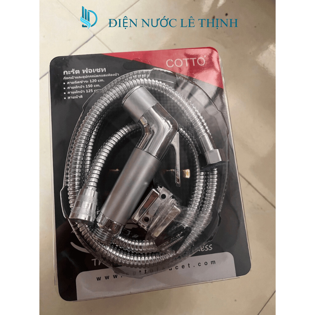 Bộ xịt cotto dây inox siêu bền có vỉ | Shopee Việt Nam