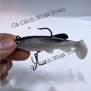 Mồi Câu Cá Giả Bằng Nhựa Mềm (CÓ LƯỠI), Mồi giả lure cá lóc, chẽm