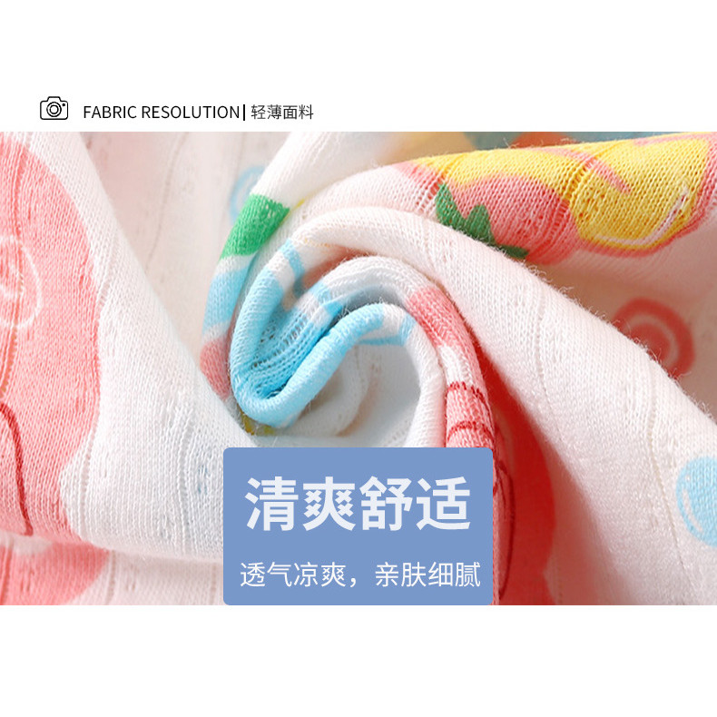 Trẻ Em Mùa Hè Cotton Nguyên Chất Quần Short Tay Ngắn Phù Hợp Với Bé Trai Bé Gái Mới Phong Cách Mỏng Quần Áo Trẻ Em # * 2UAF