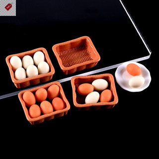 ALIK 1 / 12 Nhà Búp Bê Mô Phỏng Khay Trứng Mô Hình Nhà Búp Bê Trang Trí Nhà Bếp Búp Bê Phụ Kiện Nhà Giả Vờ Chơi Đồ Chơi VN