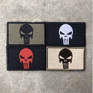 Patch_velcro PUNISHER dán quần áo_ba lô túi xách _retro