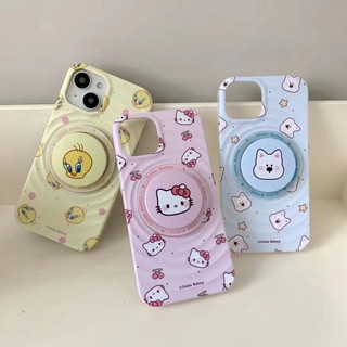 Kitty Và Puppy Vỏ Đáng Yêu Cho Iphone 11 12promax 12 13 14 15 pro max 16promax 16plus Vỏ Mềm 14promax 15pro Trường Hợp