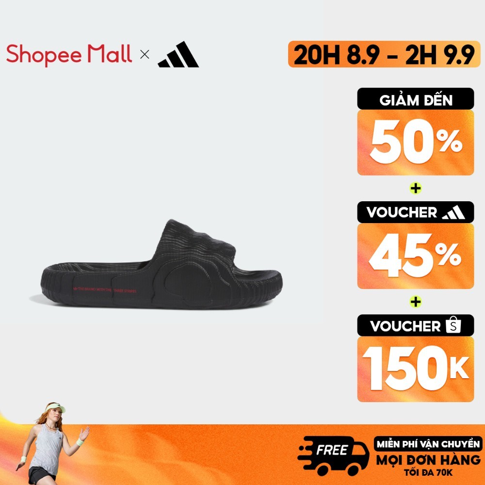 [9-11.9 - VOUCHER 40%]adidas Phong cách sống Dép adilette 22 Nam Đen ...