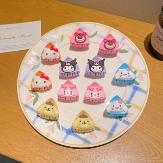 Set 2 kẹp tóc tai mèo cho bé, kẹp tóc sanrio hoạt hình cope