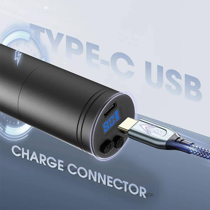 Hộp mực không dây Bút máy xăm Bút pin xoay có công suất di động 1600mAh LED Hiển thị kỹ thuật số Hình xăm