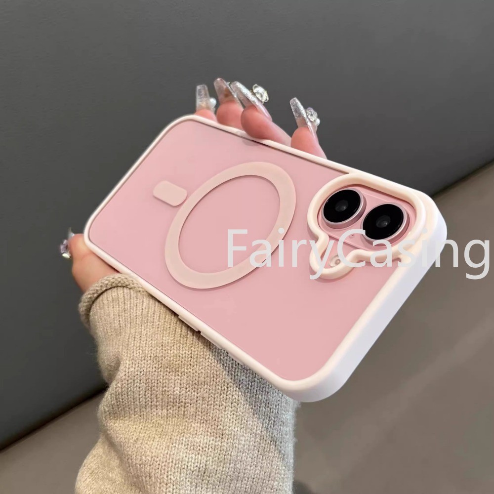 Ốp Điện Thoại Trong Suốt Mờ Sang Trọng Cho IPhone 16 11 12 13 14 15 Pro Max 7 8 Plus XR X XS Ốp Lưng Acrylic Chống Sốc