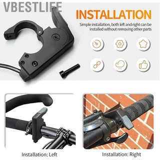 VBESTLIFE Tay cầm ga tăng tốc lắp ráp tiết kiệm không gian 12V‑72V cho xe đạp điện tay lái 22mm