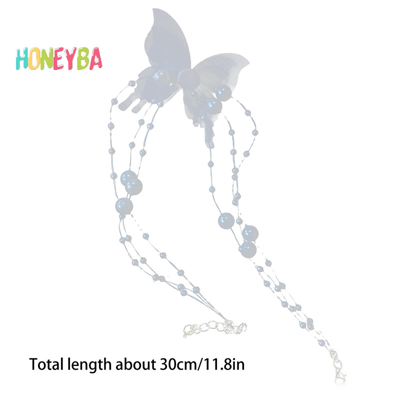 < Honeyba > Vòng Cổ Choker Ngọc Trai Trắng Cho Nữ Ngọt Ngào Giả Ngọc Trai Xương Đòn Dây Chuyền Cổ Vòng Cổ Trang Sức Cưới Quà Tặng