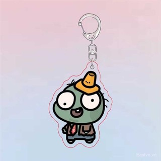 [Mặt Dây chuyền] Plants vs. Zombies Q phiên bản móc khóa hoạt hình thiết bị ngoại vi Acrylic dễ thương Mặt dây chuyền cặp sách Mặt dây chuyền Quà Tặng biểu cảm Mặt dây chuyền nhỏ KTIA