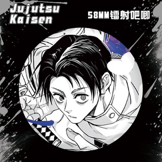 Jujutsu Kaisen Itadori Yuji Gojo Toge Anime Manga Tinplate Kim Loại Huy Hiệu Pin Anime Ngoại Vi Sưu Tập Quà Tặng