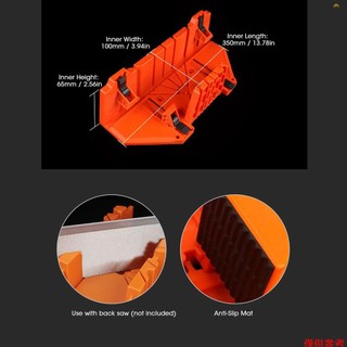 Hộp HGV 14 inch HGVre có hàm di chuyển và chống trượt cho góc cưa sau 45 / 22,5 / 90 độ Cắt hộp cưa và kẹp để chế biến gỗ