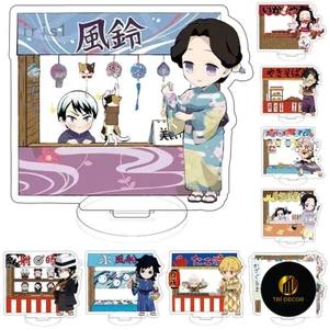 Standee mini Kimetsu no Yaiba Thanh gươm diệt qu.ỷ tượng VER QUÁN ĂN acrylic anime mica chibi mô hình trang trí