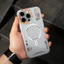 Ốp điện thoại mờ từ tính nghệ thuật MỚI cho iPhone 16 Promax 16 15 14 13 12 Pro Max 14 / 15Plus 11 Vỏ bảo vệ chống sốc cứng M1 sang trọng chống rơi