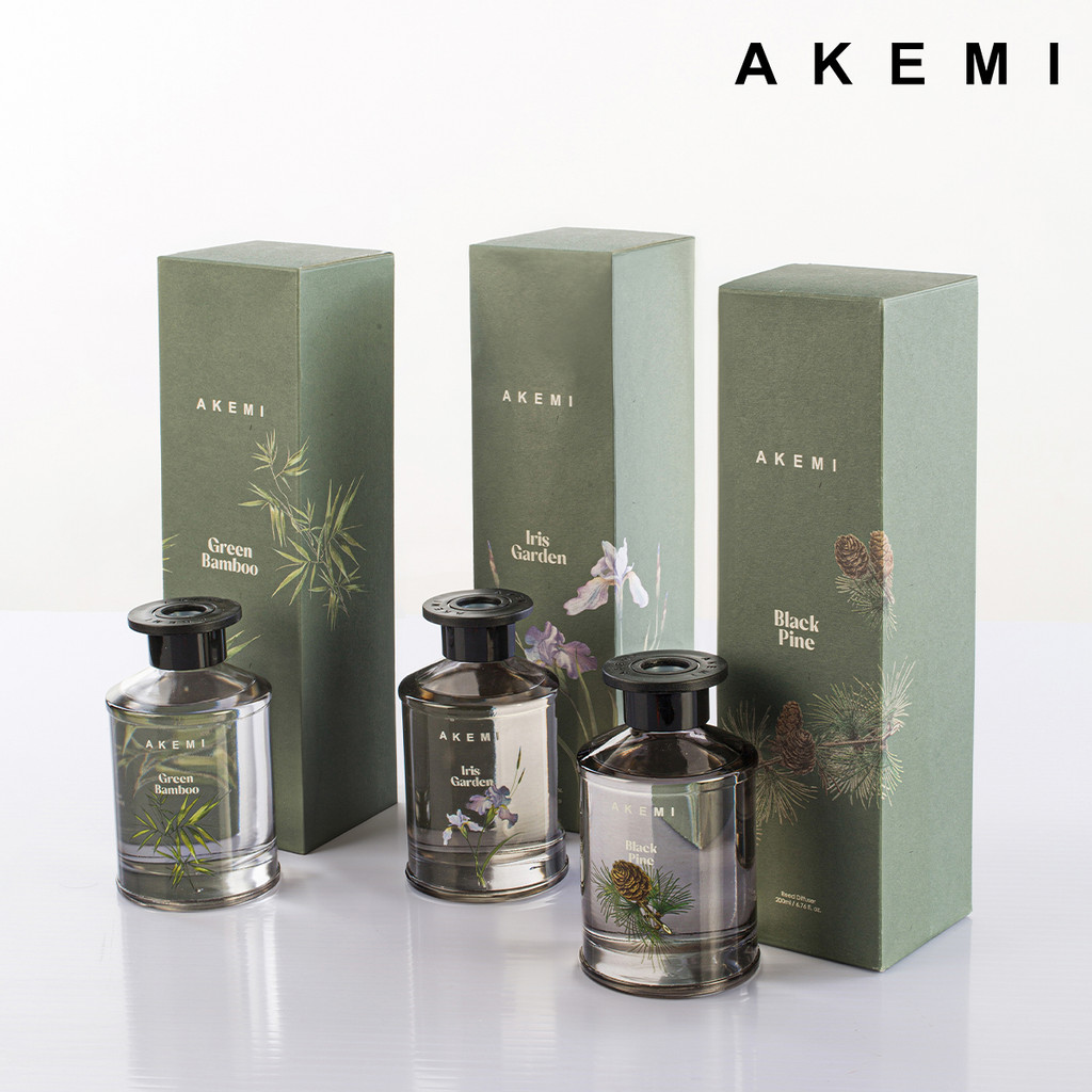 Ảnh Tinh dầu thơm Akemi Reed Diffuser Zen Garden khuếch tán bằng sậy 200ml, 1 chai 1