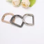 Kim loại D Loại Spring Clasp Hành lý Phụ kiện phần cứng, Pet Chain Link Key Clasp Phụ kiện DIY Handmade Material