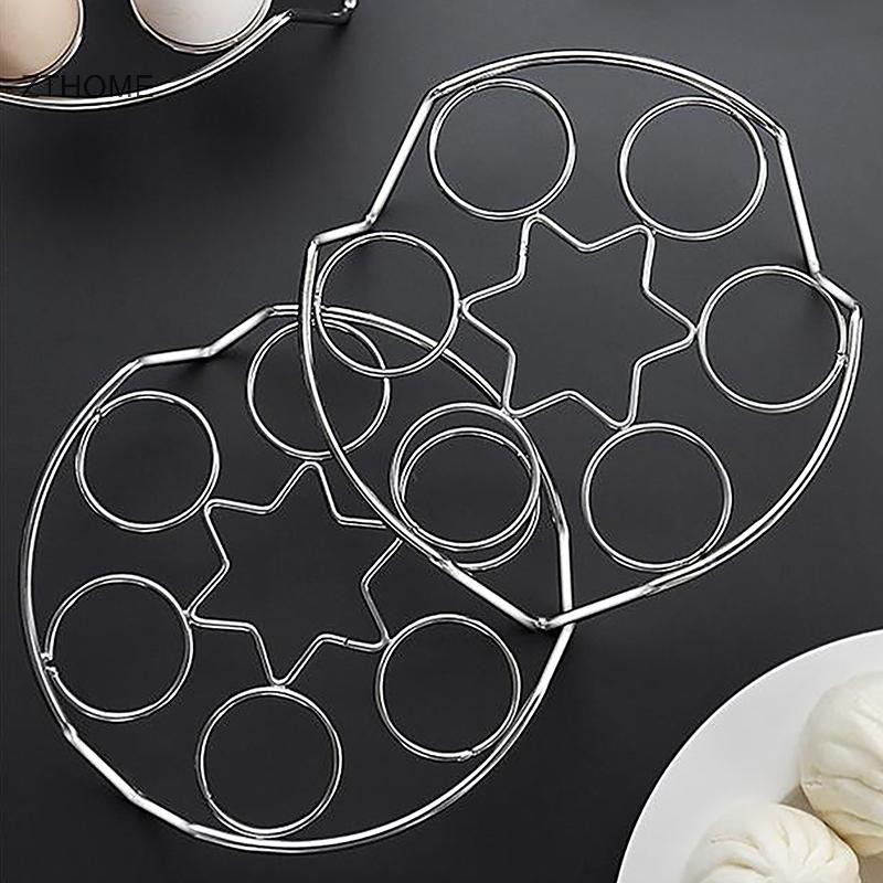 Zthome al Trứng Hấp Giá Thép Không Gỉ Bánh Bao Hấp Giá Hấp Hấp Hấp Hấp Phụ Kiện Nấu Ăn Nóng