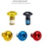 GAVESTO 12 Chiếc Phanh Đĩa Xe Đạp Cánh Quạt Bu Lông, Thép Không Gỉ T25 Đĩa Xe Đạp Vít Cánh Quạt, Xe Đạp MTB TOOPRE M5 * 10 Vít Phanh Đĩa Xe Đạp Cho Du Lịch Đi Bộ