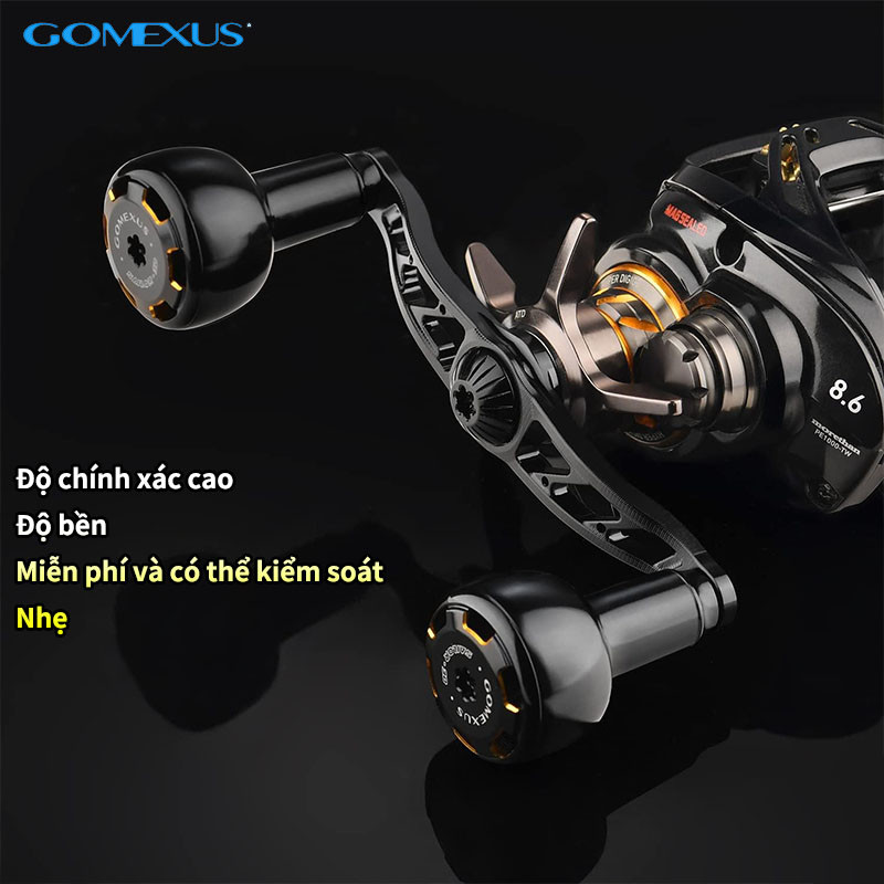 Ảnh Tay nắm GOMEXUS bằng hợp kim siêu nhẹ 30mm dành cho máy câu cá Shimano Daiwa ryobi AS30 4