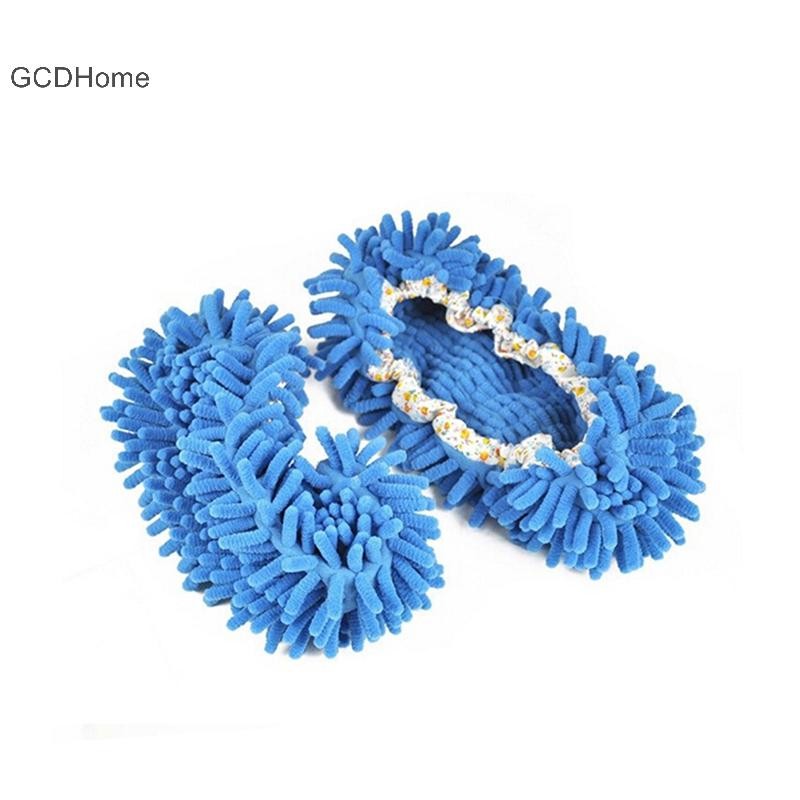 Gcdhome Mới 1 Chiếc al Quét Sàn Phát Hiện Lười Kéo overshoes Sạch Dép Phù Hợp Với Sạch Cây Lau Mũ Che Giày Sạch Sẽ HOT