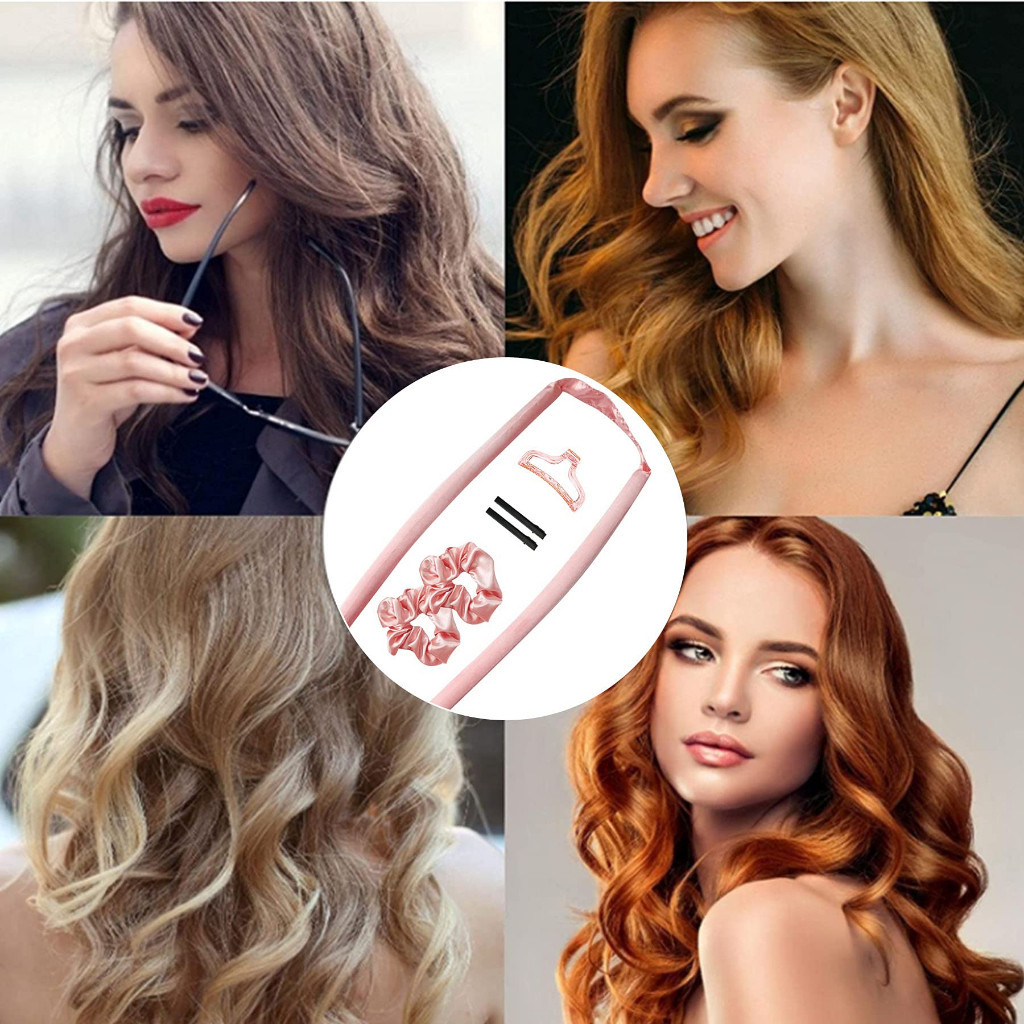 Máy uốn tóc nữ không dùng nhiệt MAANGE gia đình, không gây hại cho tóc 1460
