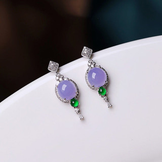 [Đẹp] Bông tai mặt trứng dát bạc S925 Bông tai hình quả trứng thời trang Tính khí phù hợp cho mọi trận đấu Gửi bạn bè 10.18