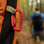 Khóa khóa tự động an toàn DARON, Carabiner chuyên nghiệp hình chữ D 12KN, Thiết bị bảo vệ Bảo vệ điện di Màu sắc ngẫu nhiên Khóa thể thao ngoài trời đi bộ đường dài