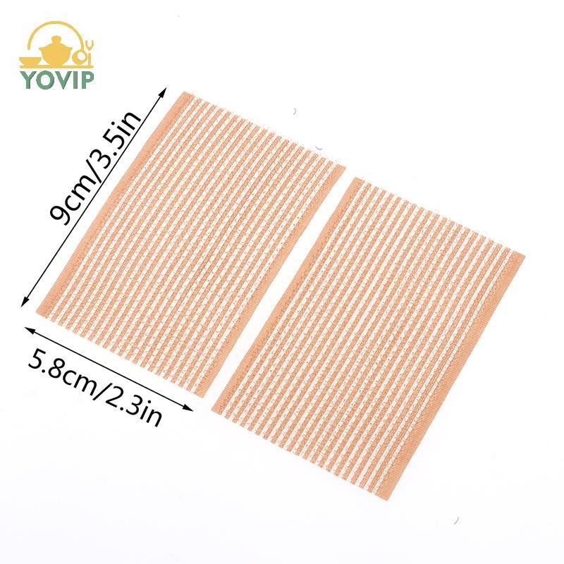 YOVIP 12 Miếng Dán Tóc Dán Tóc Liền Mạch Cố Định Kẹp Dán Viết Biên Giới VN