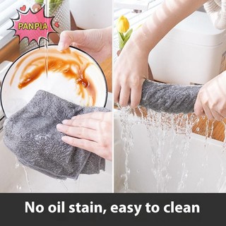 [PNPIA] 5 Chiếc Khăn Lau Sợi Dày Khăn Lau Bát Đĩa Thấm Hút Cao Rửa Chén Nhà Bếp Khăn Lau Gia Đình VN