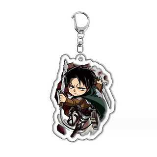 Móc Khóa acrylic Hình attack on titan Wing of freedom