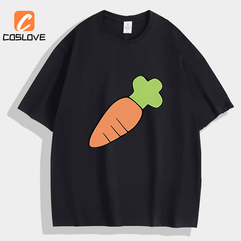 Áo thun cosplay anime Derby Oguri họa tiết mũ cà rốt, phù hợp mặc hàng ngày mùa hè